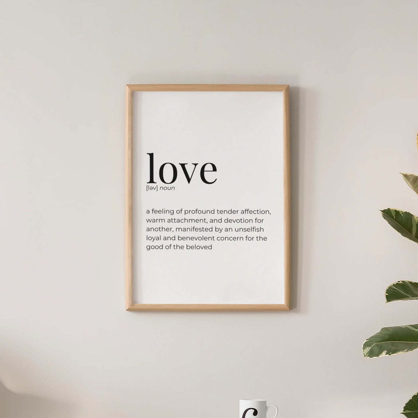 Love - Greeting Card/Wall Art Print