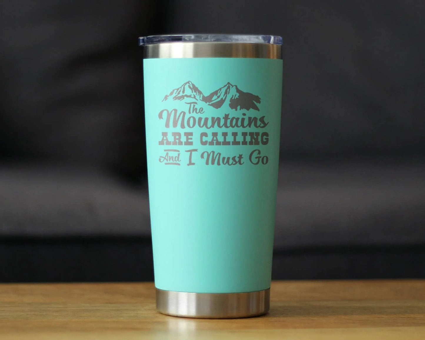 Mountains are Calling Insulated Travel Tumbler Nature Gifts