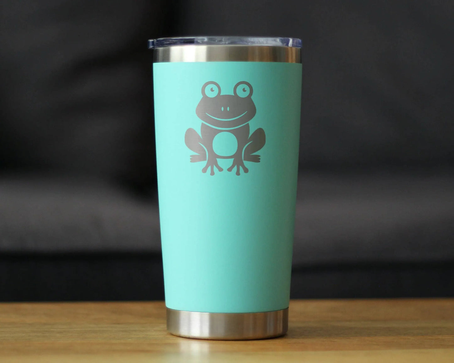 Happy Frog Insulated Travel Tumbler - Frog Gifts and Decor