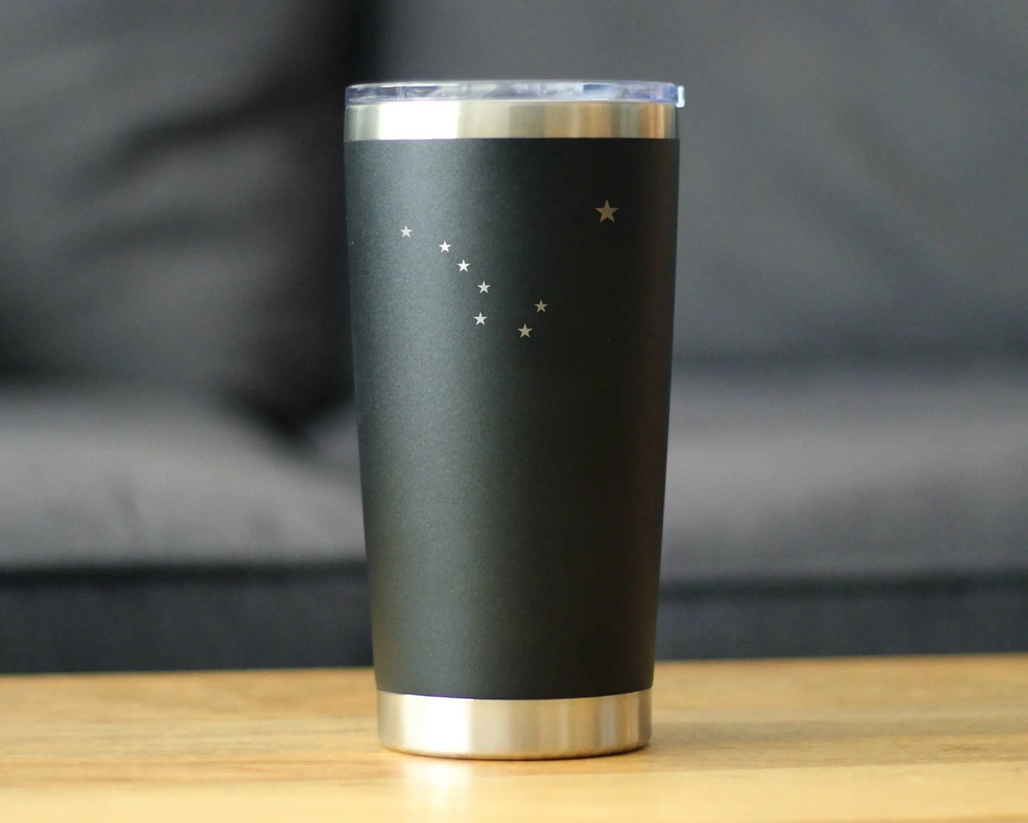 Flag of Alaska Insulated Travel Tumbler - Alaskan Gifts
