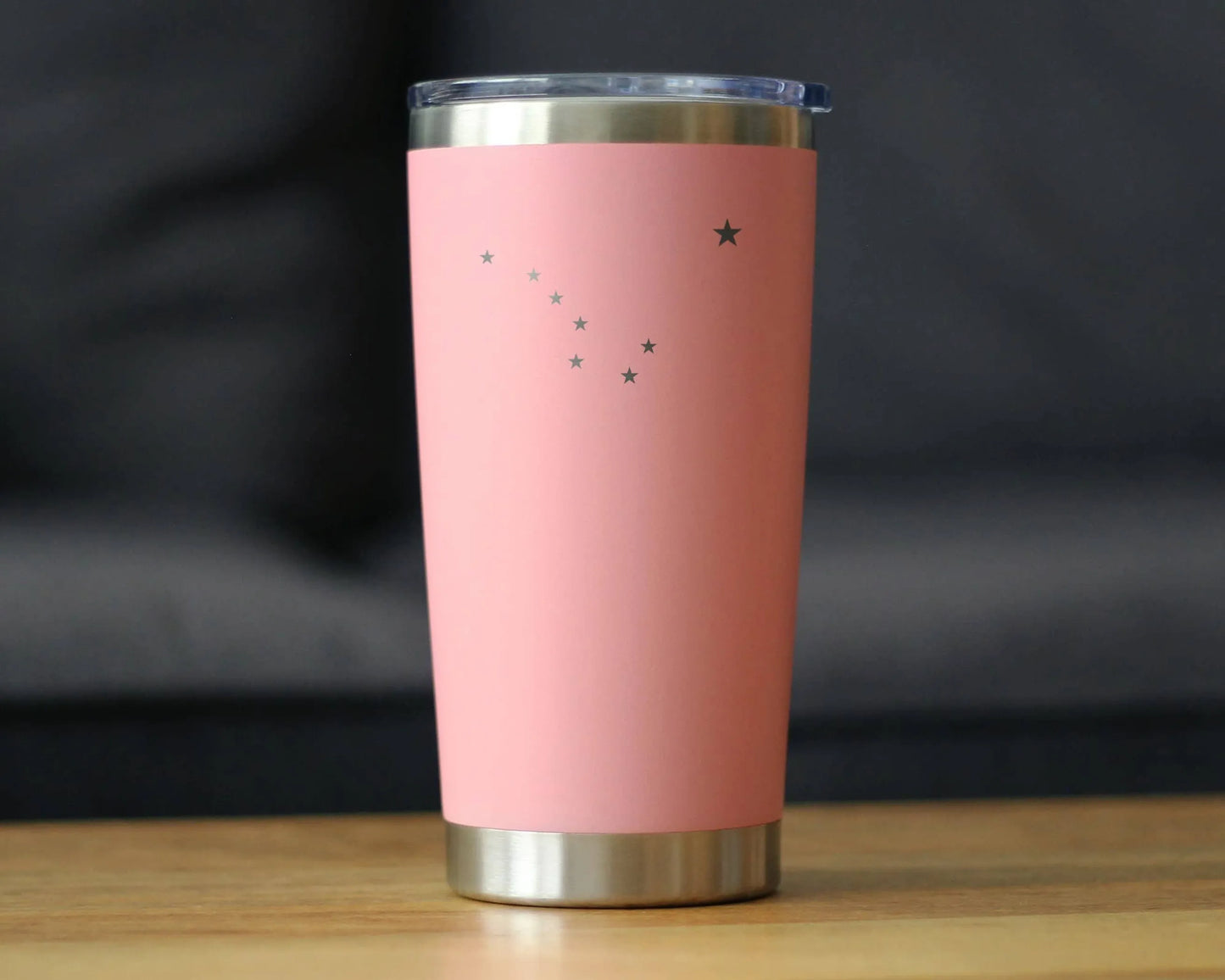 Flag of Alaska Insulated Travel Tumbler - Alaskan Gifts