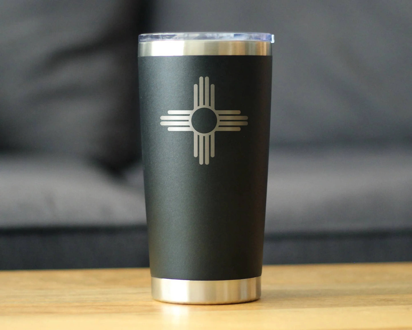 New Mexico Flag Insulated Travel Tumbler New Mexicans Gifts
