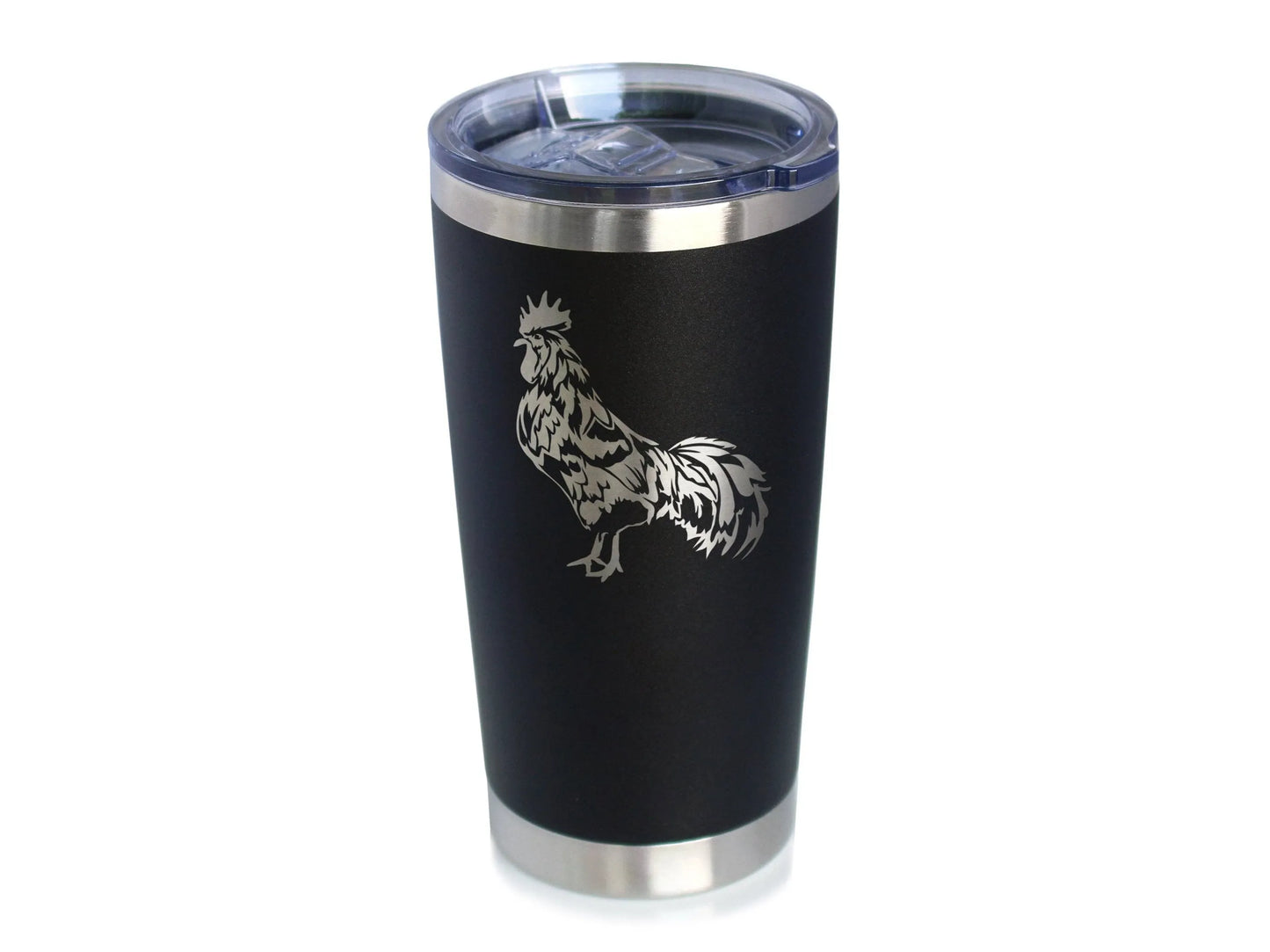 Rooster Insulated Travel Tumbler - Farmhouse Gifts and Decor
