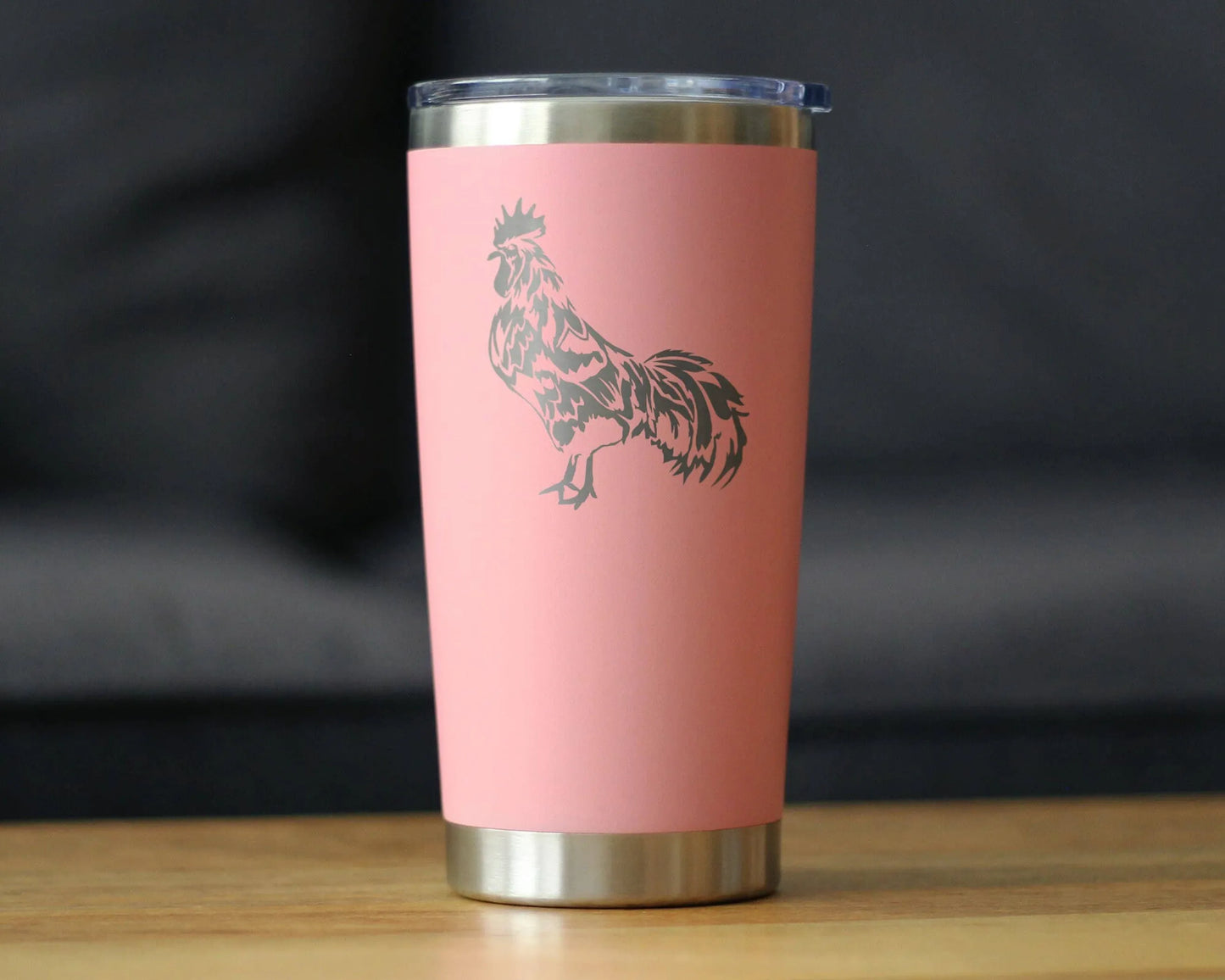 Rooster Insulated Travel Tumbler - Farmhouse Gifts and Decor