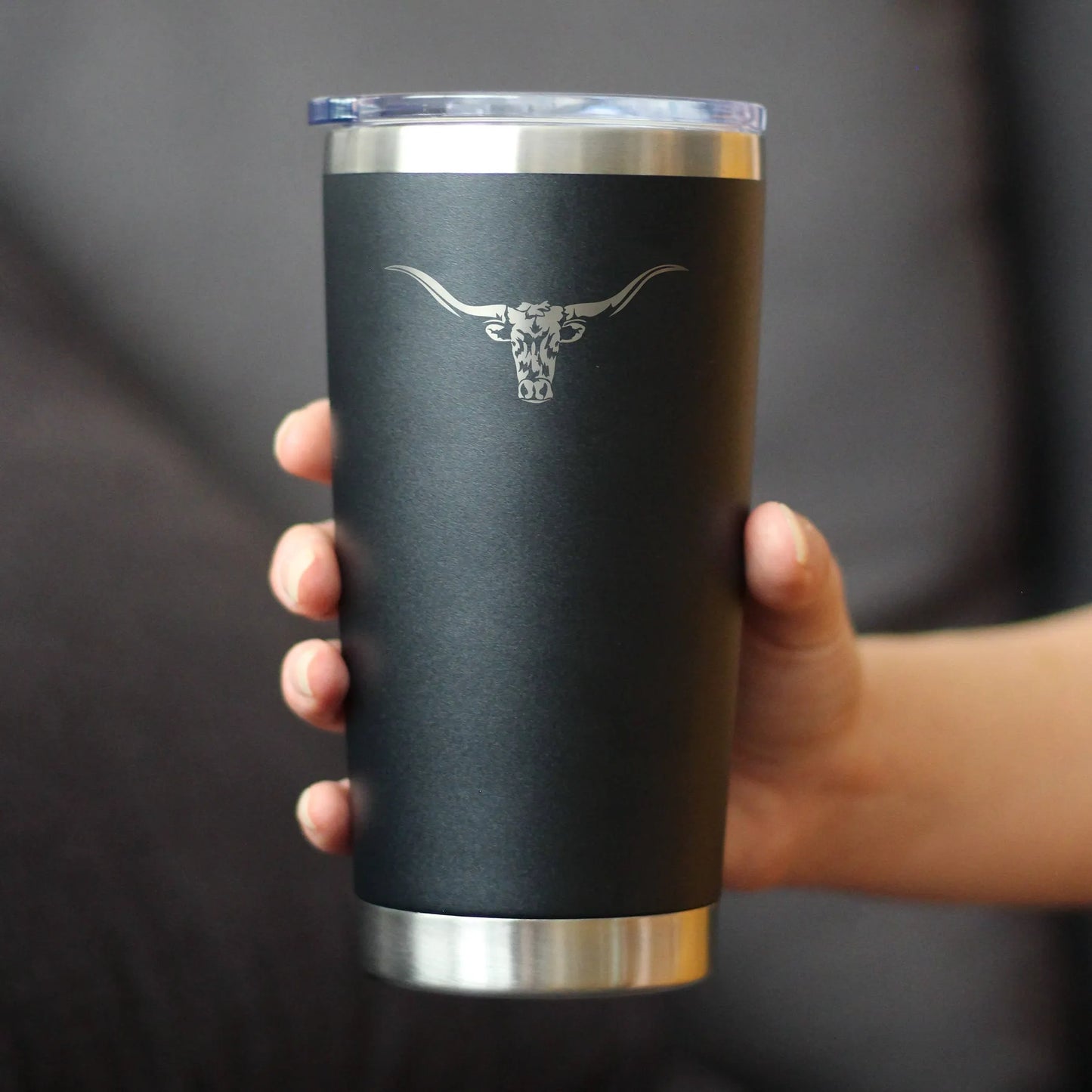 Longhorn Insulated Travel Tumbler - Longhorns Gifts