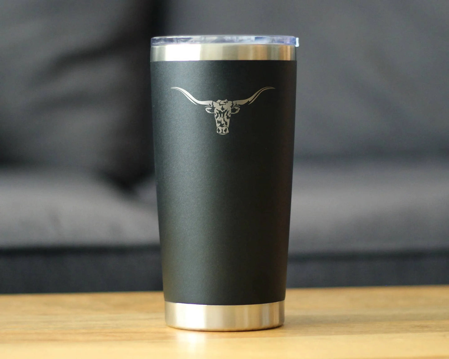 Longhorn Insulated Travel Tumbler - Longhorns Gifts