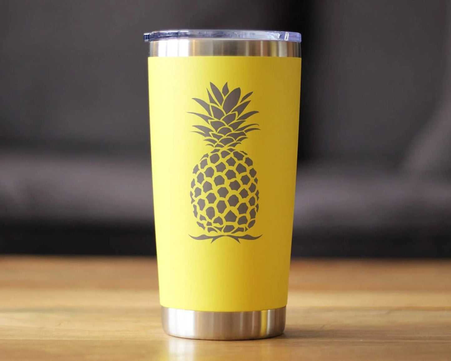 Pineapple Insulated Travel Tumbler - Tropical Gifts
