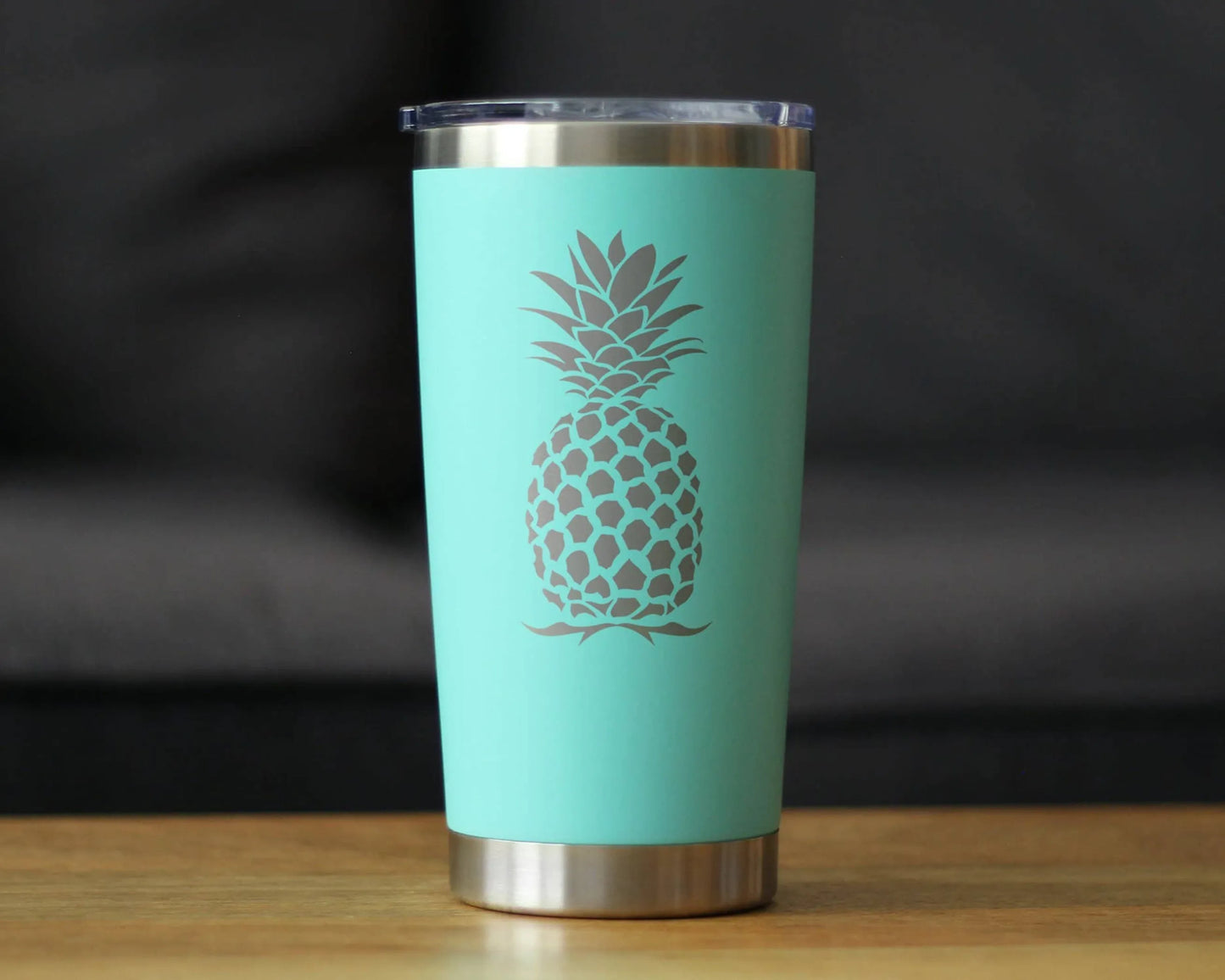 Pineapple Insulated Travel Tumbler - Tropical Gifts