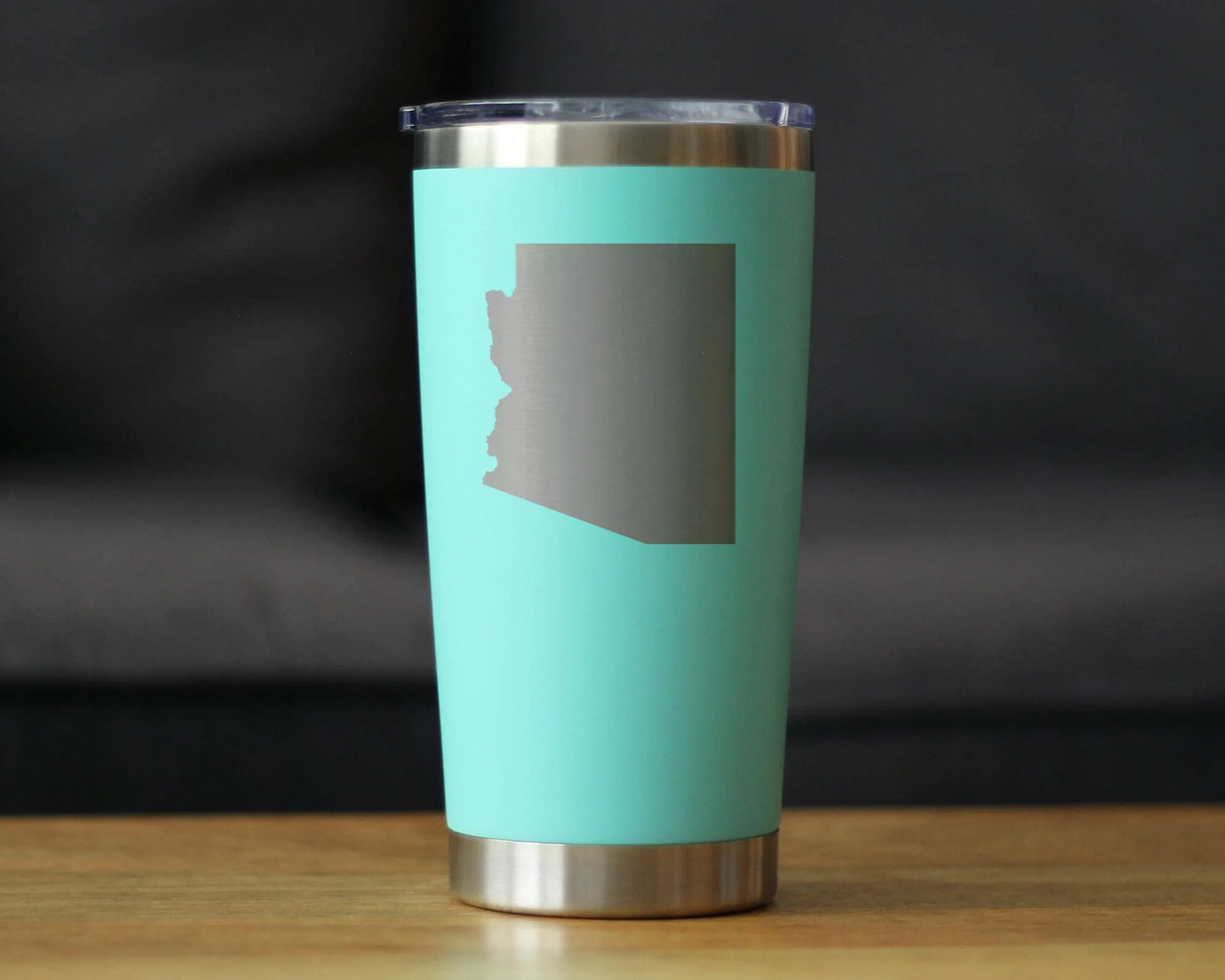 Arizona Outline Insulated Travel Tumbler - Arizonans Gifts