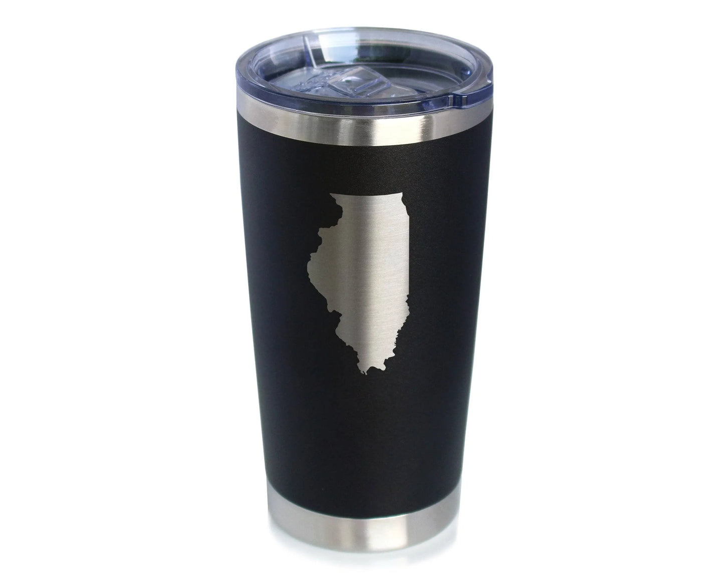 Illinois Insulated Travel Tumbler - Illinoisans Gifts