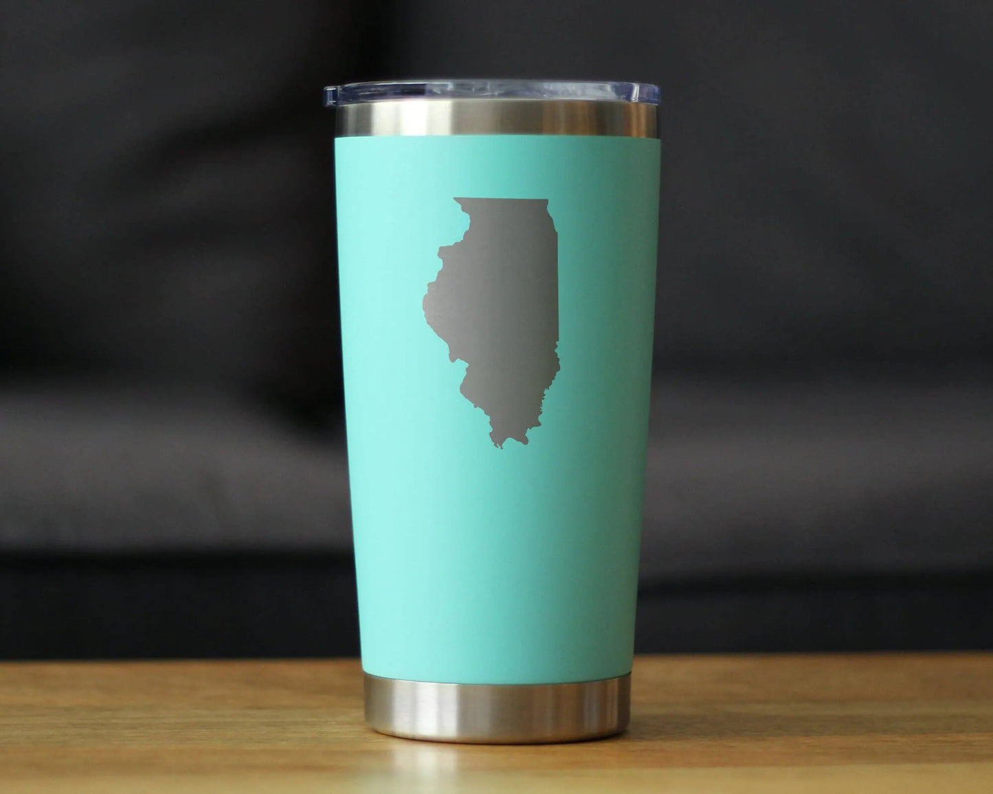 Illinois Insulated Travel Tumbler - Illinoisans Gifts