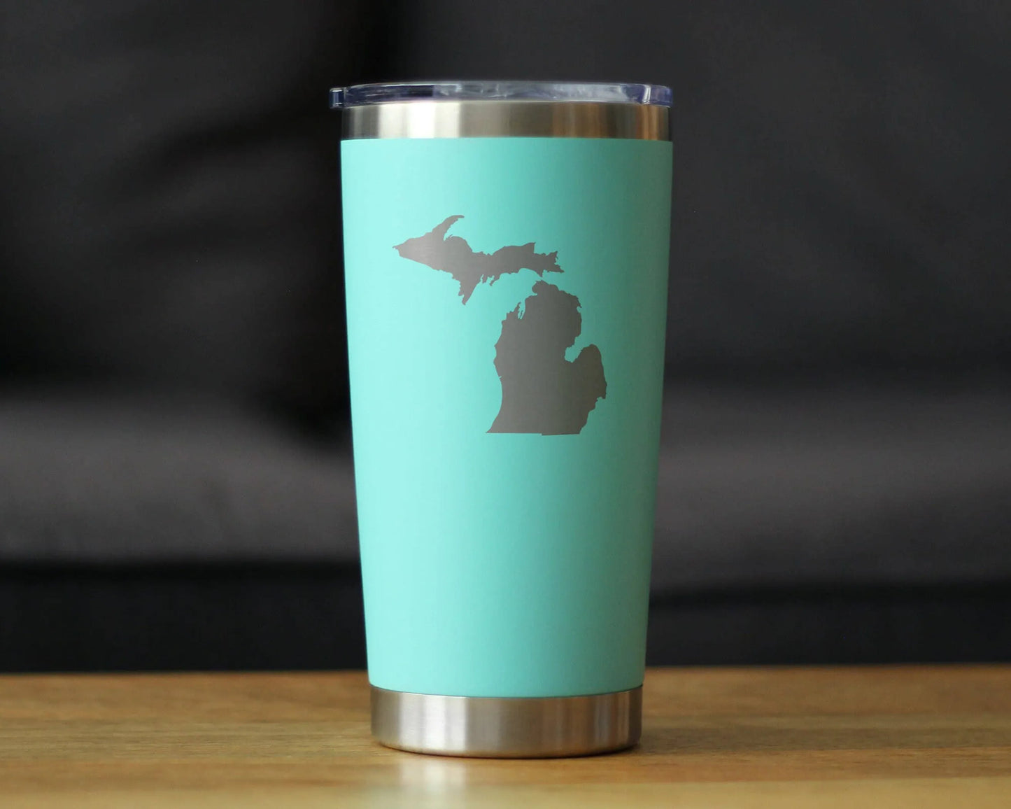 Michigan Insulated Travel Tumbler - Michiganders Gifts