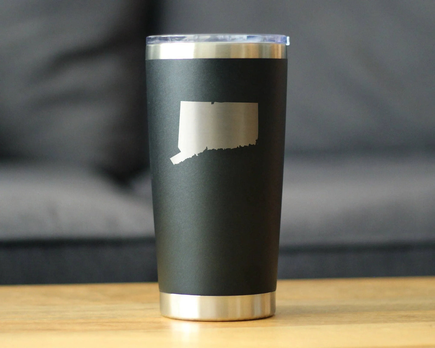 Connecticut Insulated Travel Tumbler - Nutmeggers Gifts