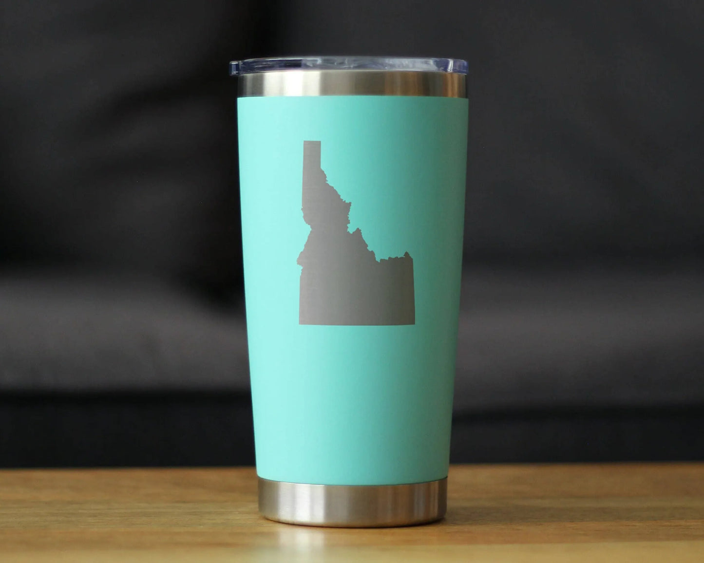 Idaho Outline Insulated Travel Tumbler - Idahoans Gifts