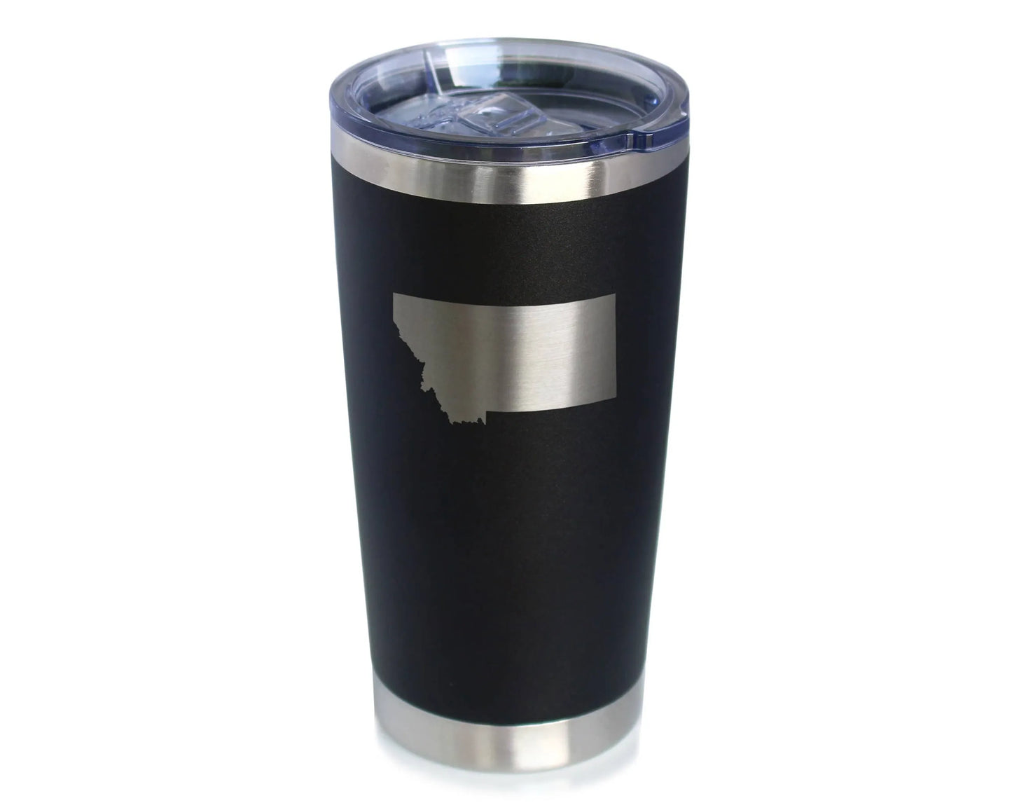 Montana Outline Insulated Travel Tumbler - Montanans Gifts