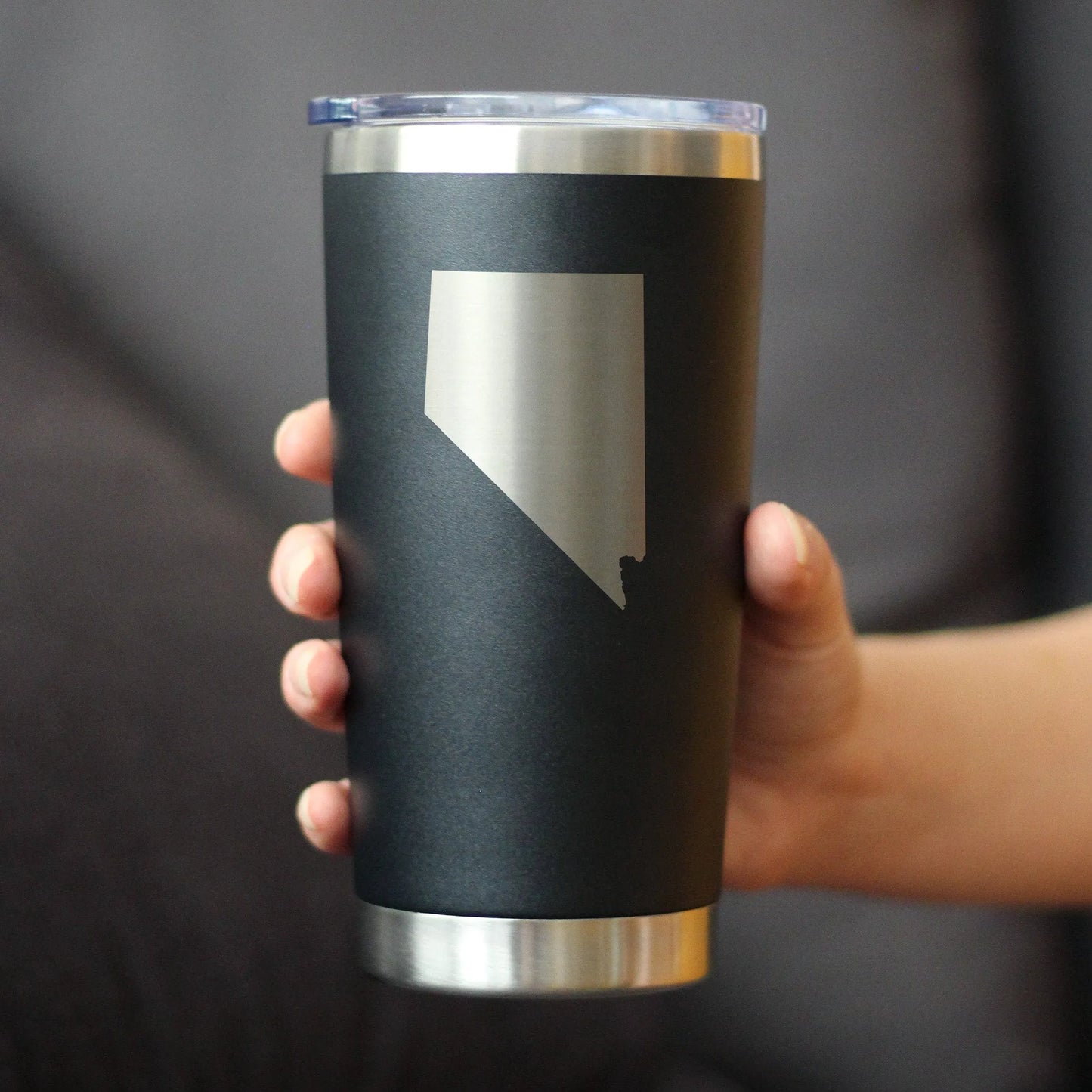 Nevada Outline Insulated Travel Tumbler - Nevadans Gifts