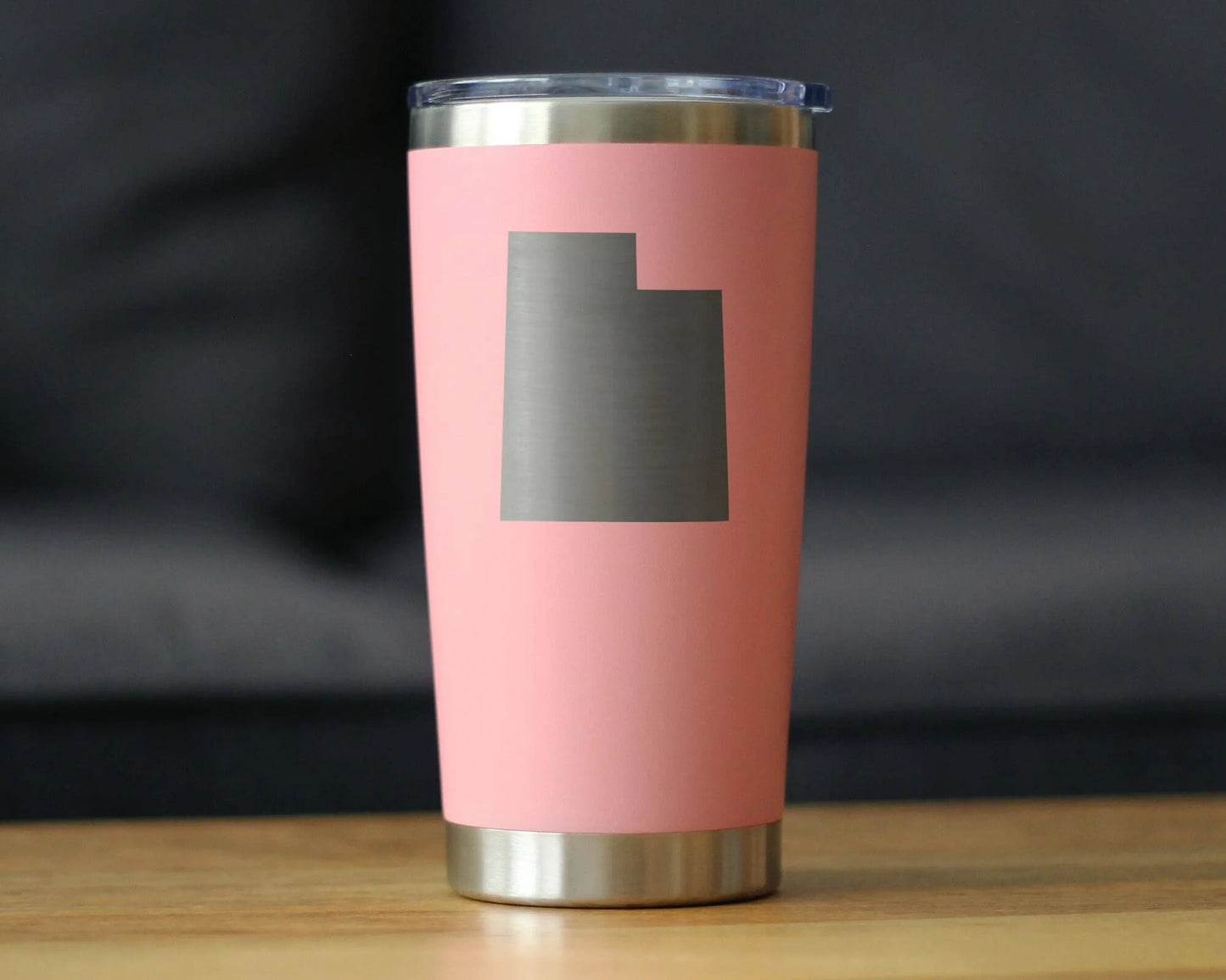 Utah Outline Insulated Travel Tumbler - Utahns Gifts