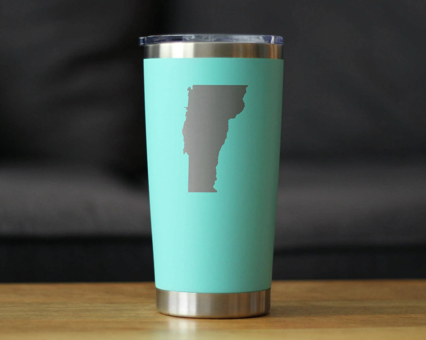 Vermont Outline Insulated Travel Tumbler - Vermonters Gifts
