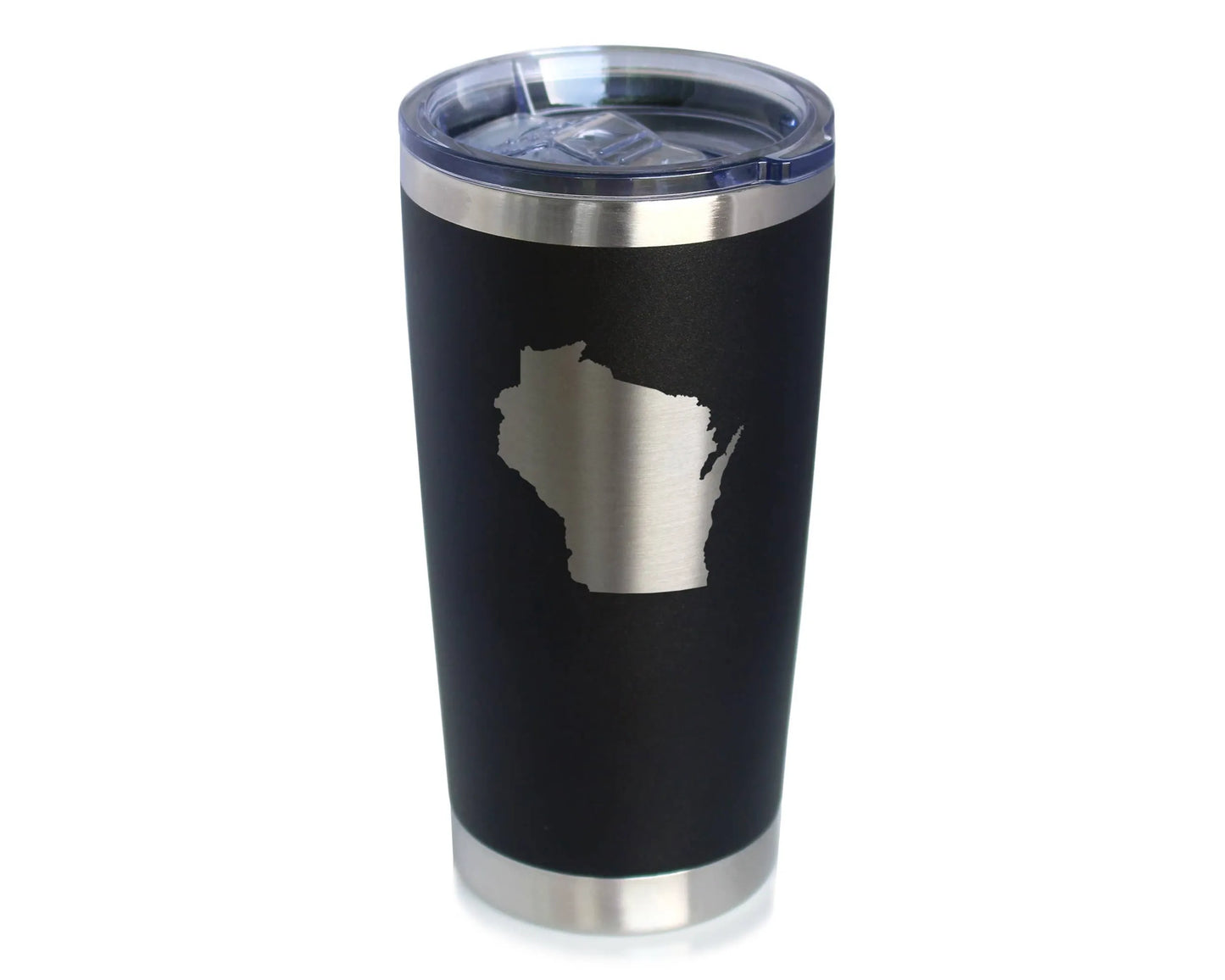 Wisconsin Insulated Travel Tumbler - Cheesehead Gifts