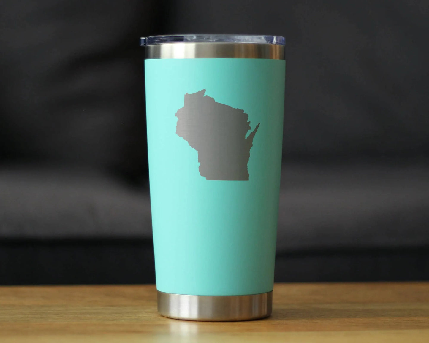 Wisconsin Insulated Travel Tumbler - Cheesehead Gifts
