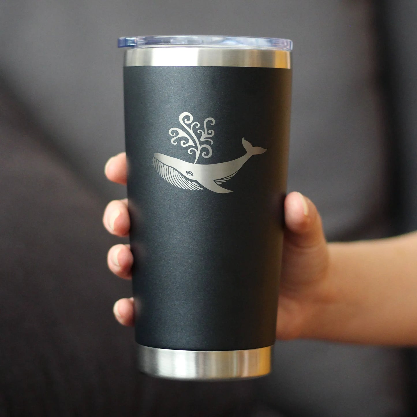 Whale Insulated Travel Tumbler - Ocean Beach Gifts and Decor