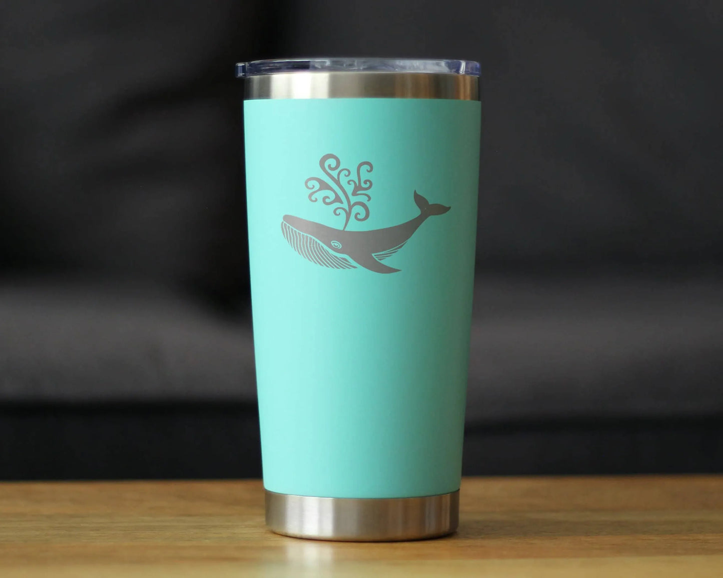 Whale Insulated Travel Tumbler - Ocean Beach Gifts and Decor