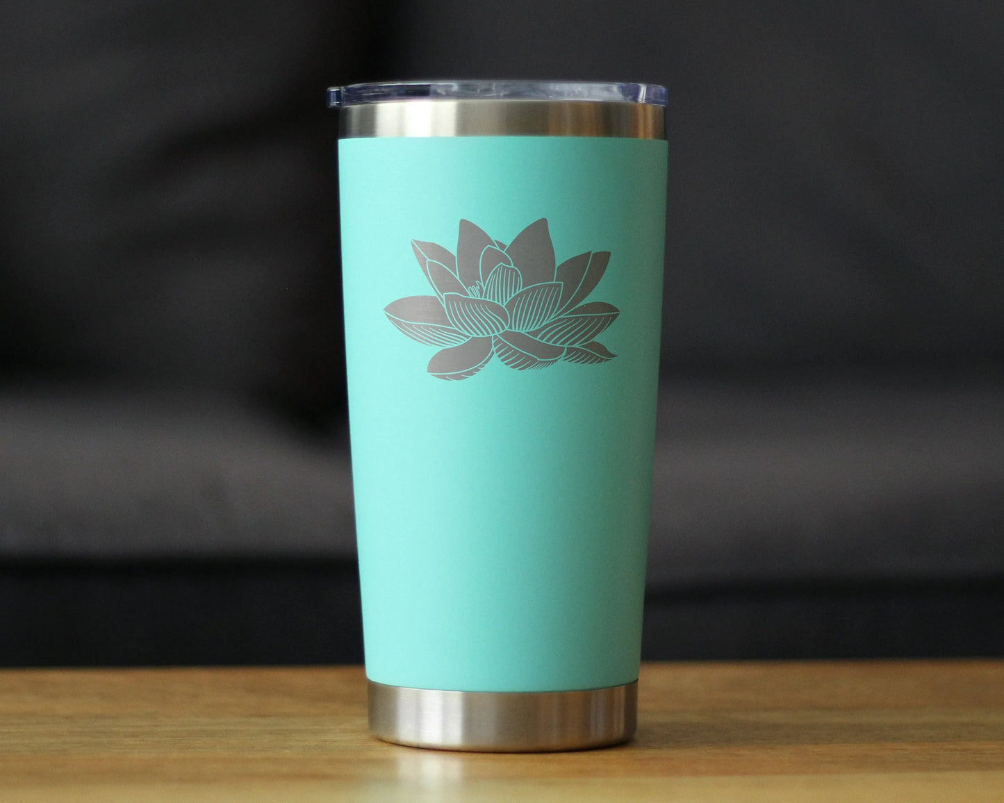 Lotus Flower Insulated Travel Tumbler - Lotus Gifts