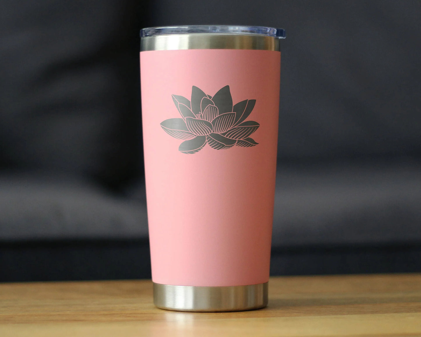 Lotus Flower Insulated Travel Tumbler - Lotus Gifts