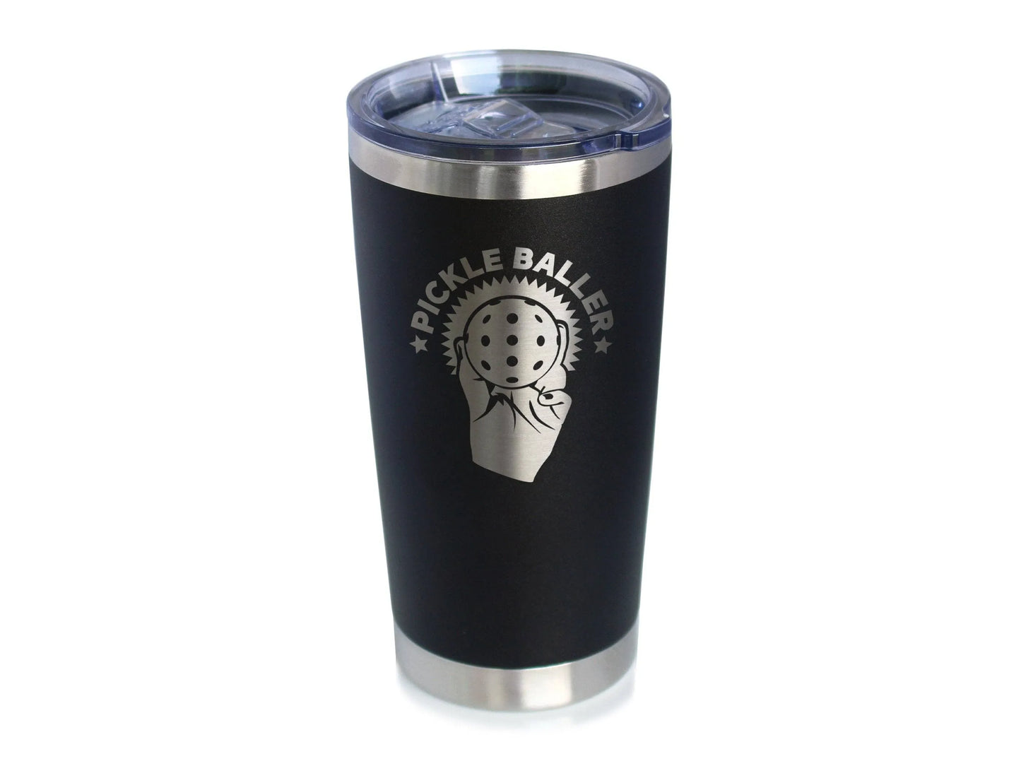Pickleballer Insulated Travel Tumbler - Pickleball Gifts