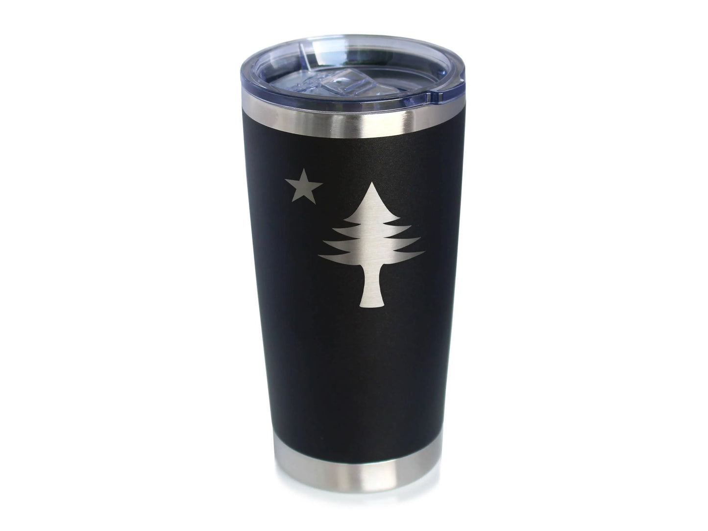 Flag of Maine Insulated Travel Tumbler - Mainers Gifts