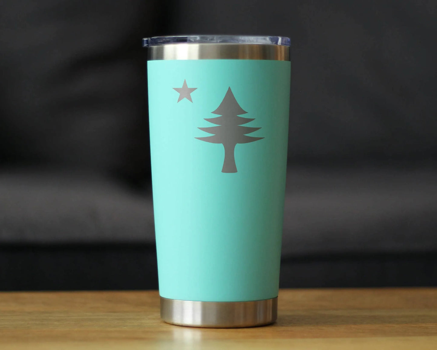 Flag of Maine Insulated Travel Tumbler - Mainers Gifts