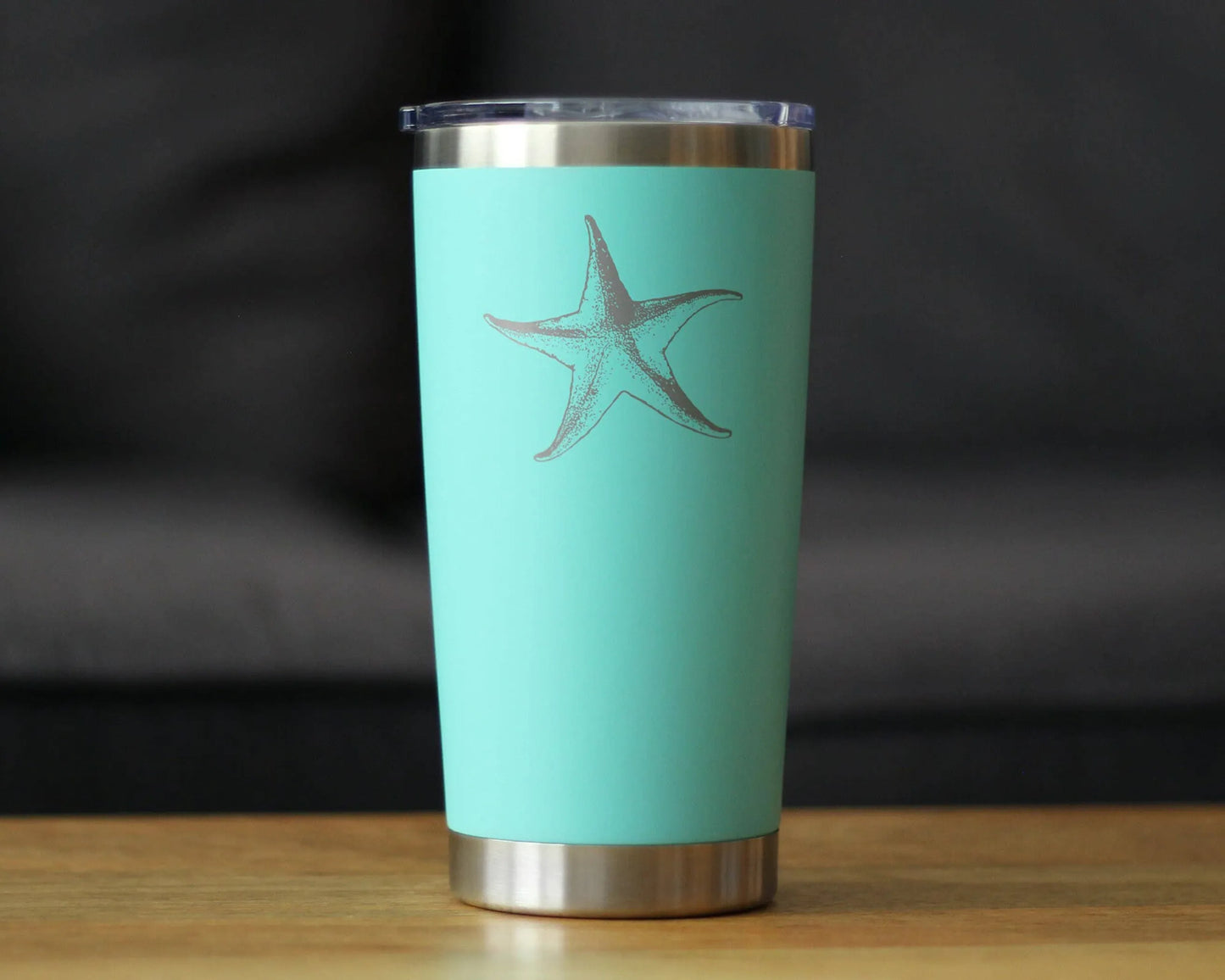 Starfish Insulated Travel Tumbler - Ocean Beach Gifts