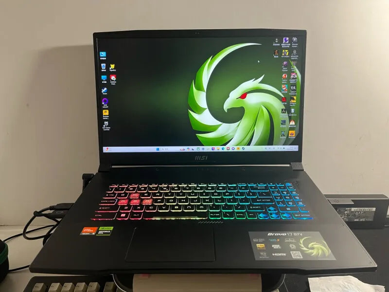 2024 New MSI-Bravo17 17.3inch R9-7940hs RTX4060 Gaming Laptop