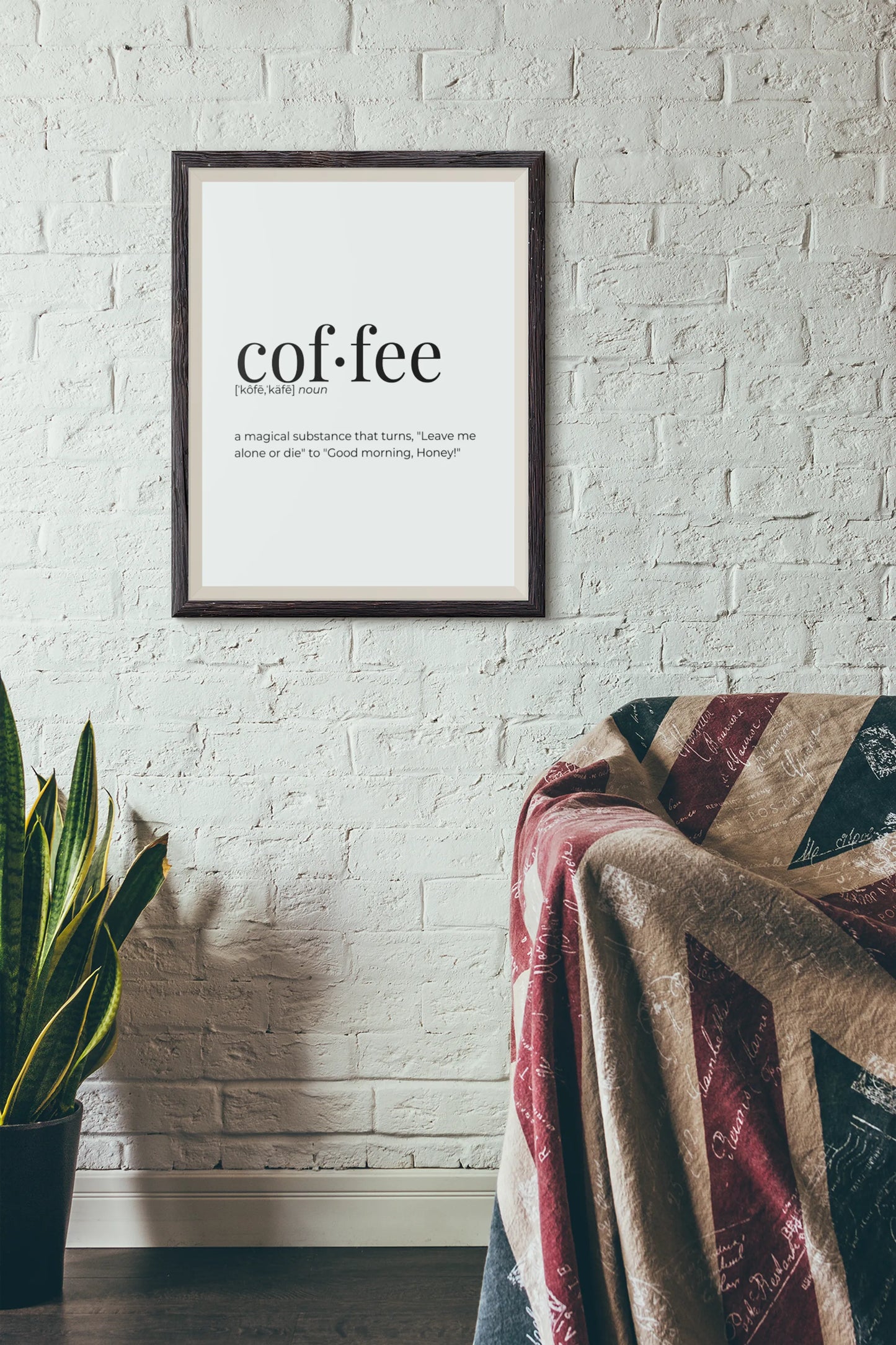 Coffee - Greeting Card/Wall Art Print