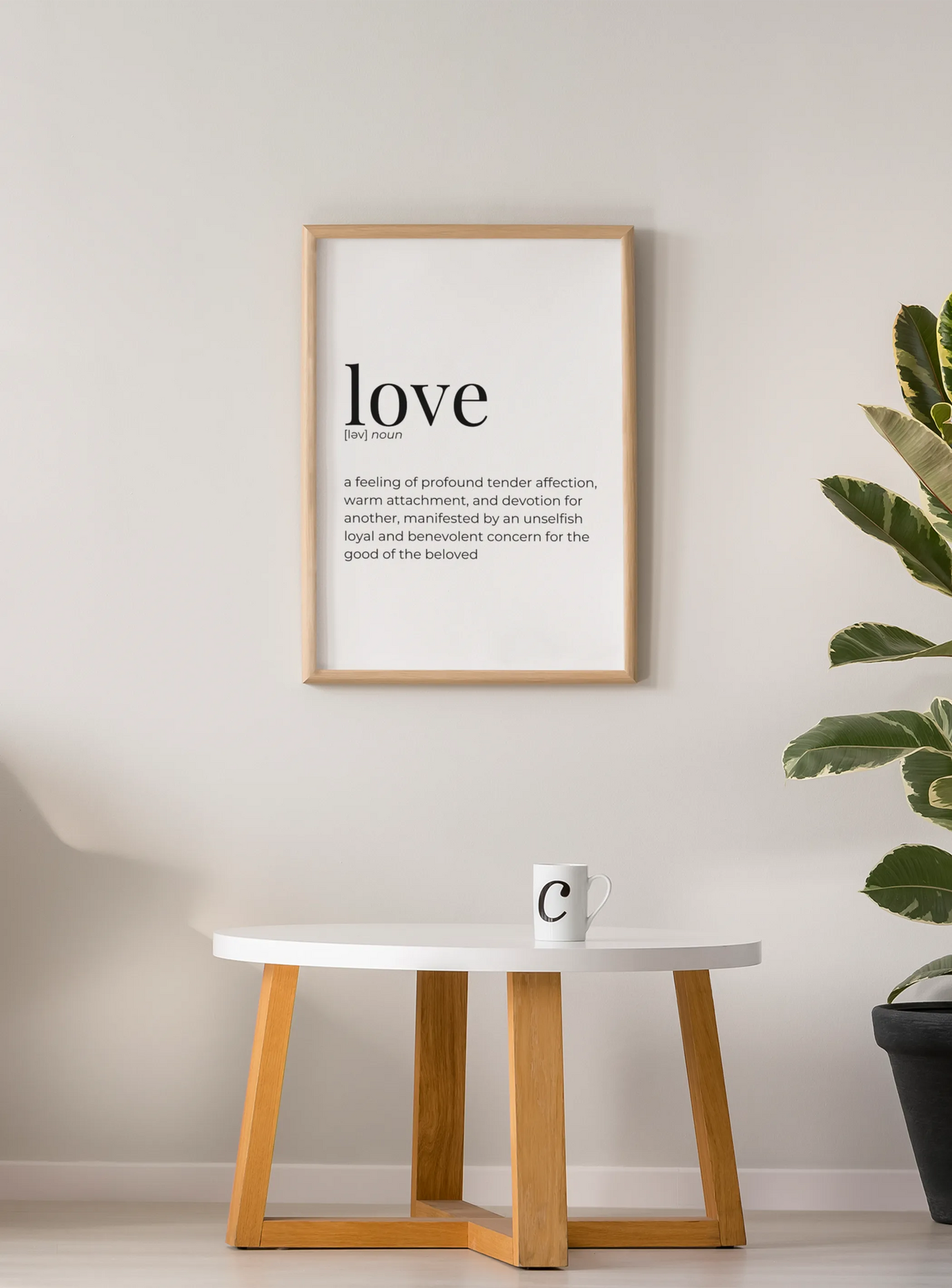 Love - Greeting Card/Wall Art Print