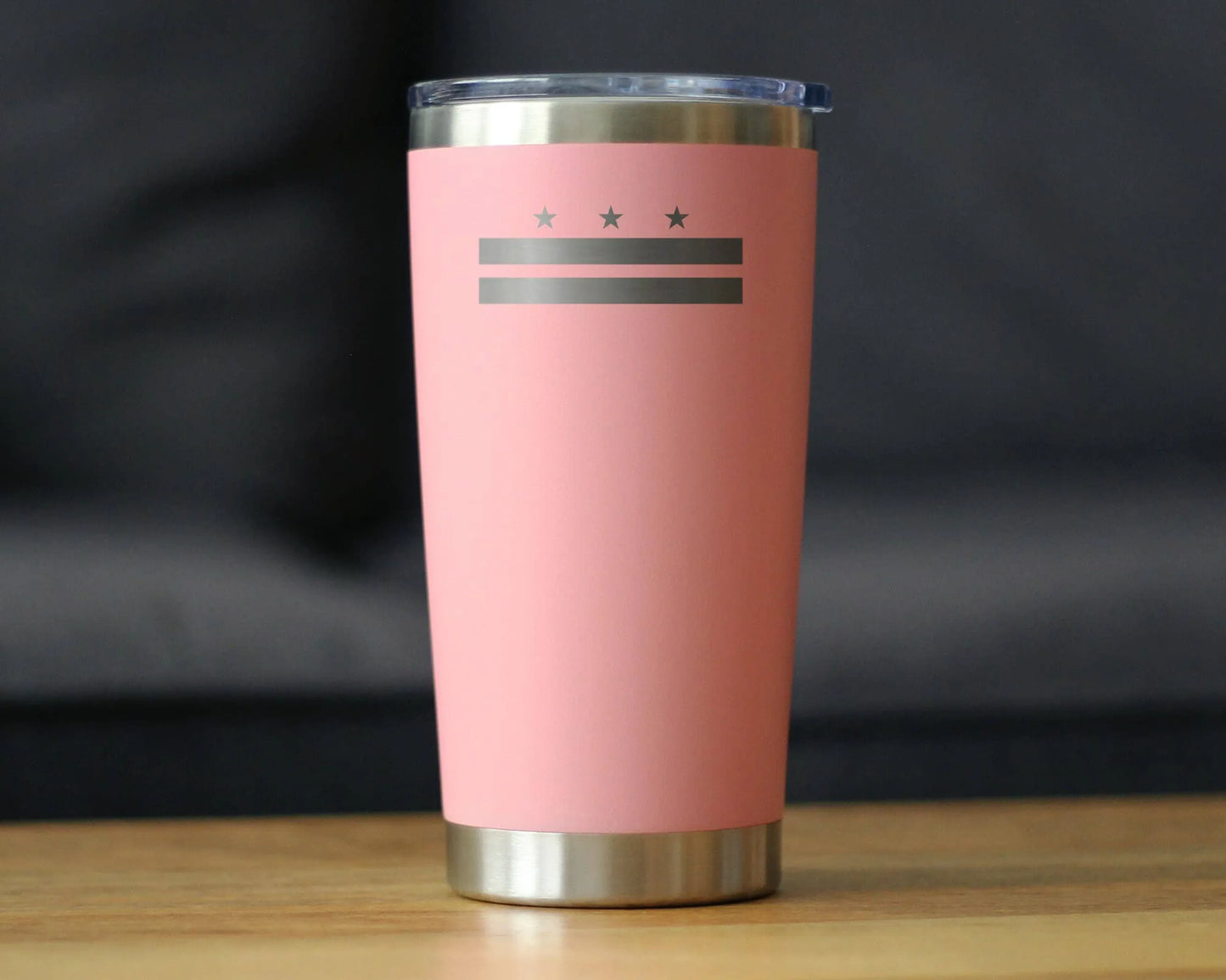 Washington DC Flag Insulated Travel Tumbler -  Gifts