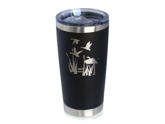 Duck Pond Insulated Travel Tumbler - Rustic Cabin Gifts