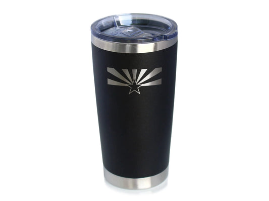 Flag of Arizona Insulated Travel Tumbler - Arizonans Gifts