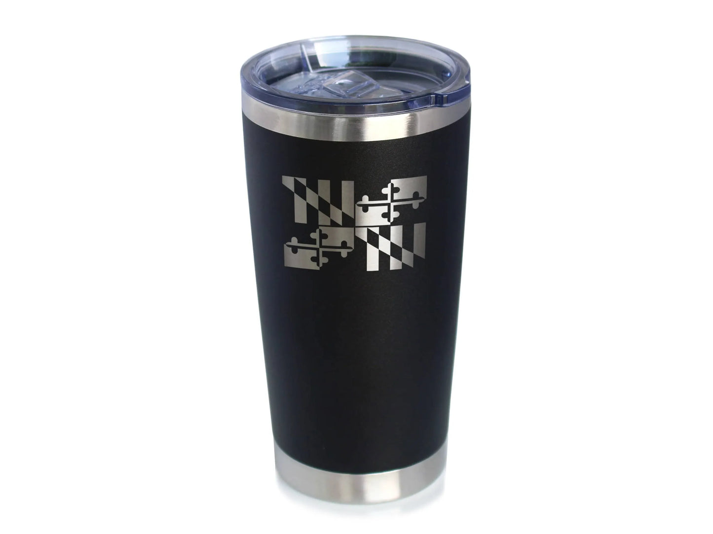 Maryland Flag Insulated Travel Tumbler Marylanders Gifts