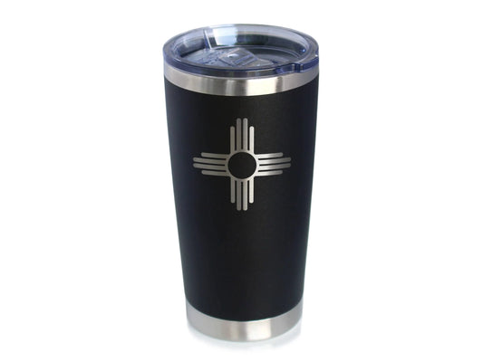 New Mexico Flag Insulated Travel Tumbler New Mexicans Gifts