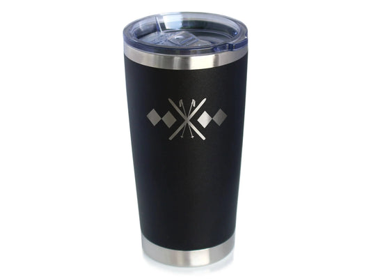Double Black Diamond Insulated Travel Tumbler - Skiing Gifts