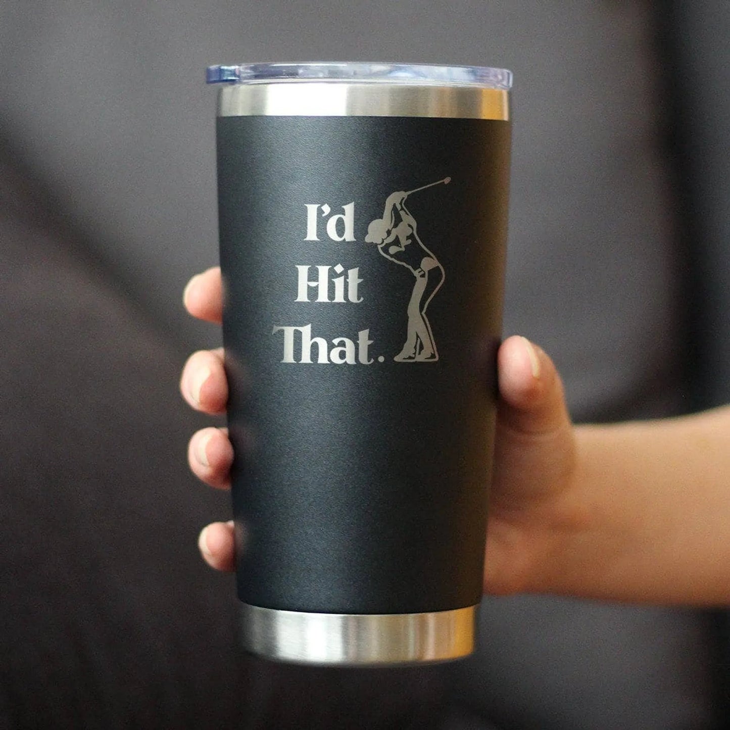 Hit That Golf Insulated Travel Tumbler - Golfers Gifts