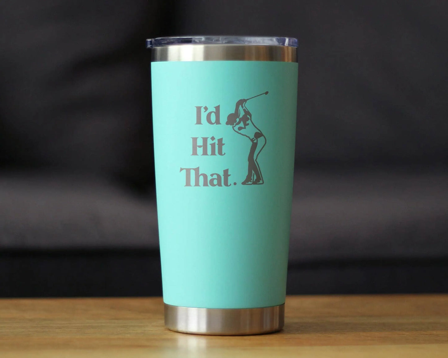 Hit That Golf Insulated Travel Tumbler - Golfers Gifts