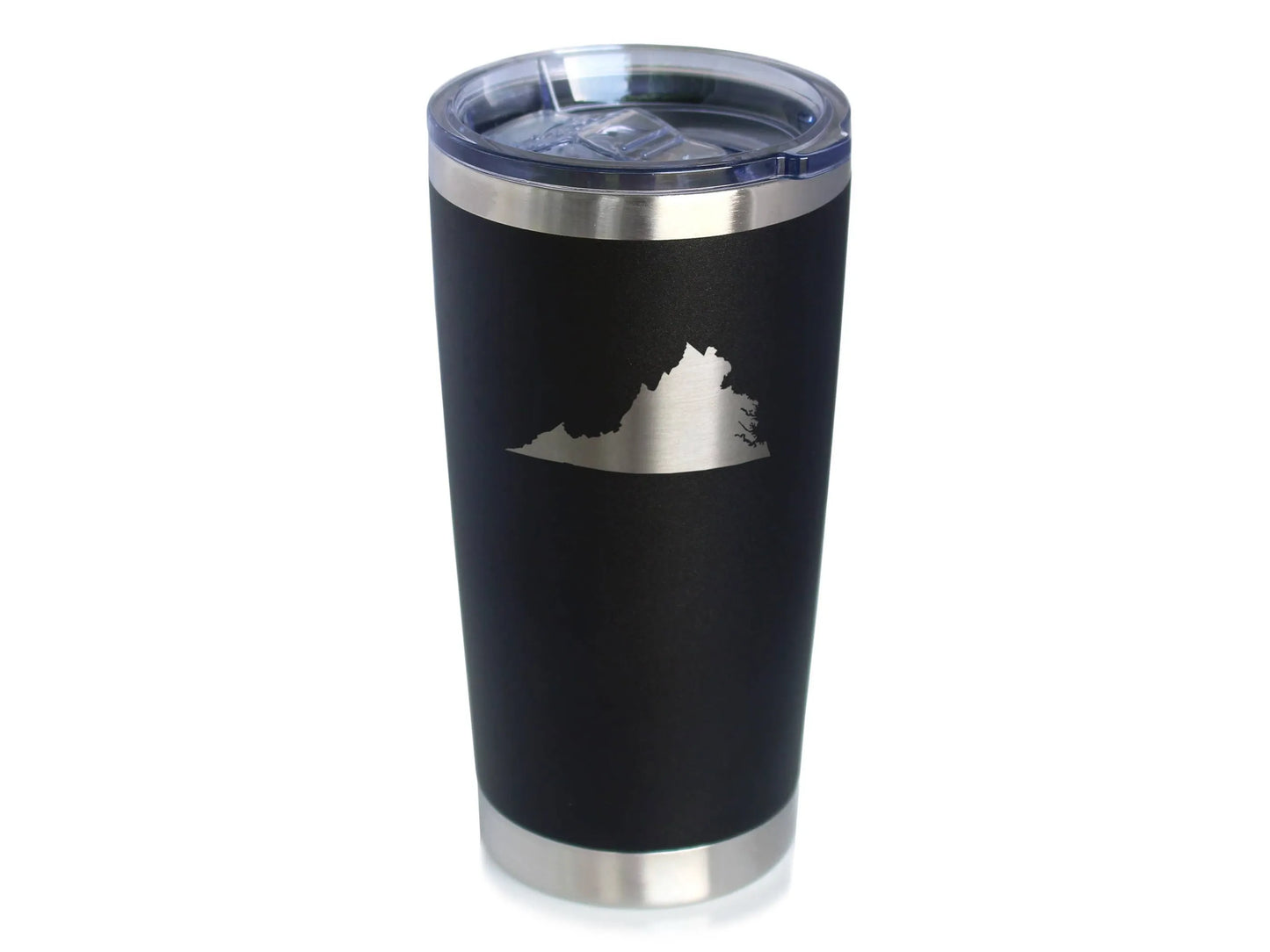 Virginia Outline Insulated Travel Tumbler - Virginian Gifts