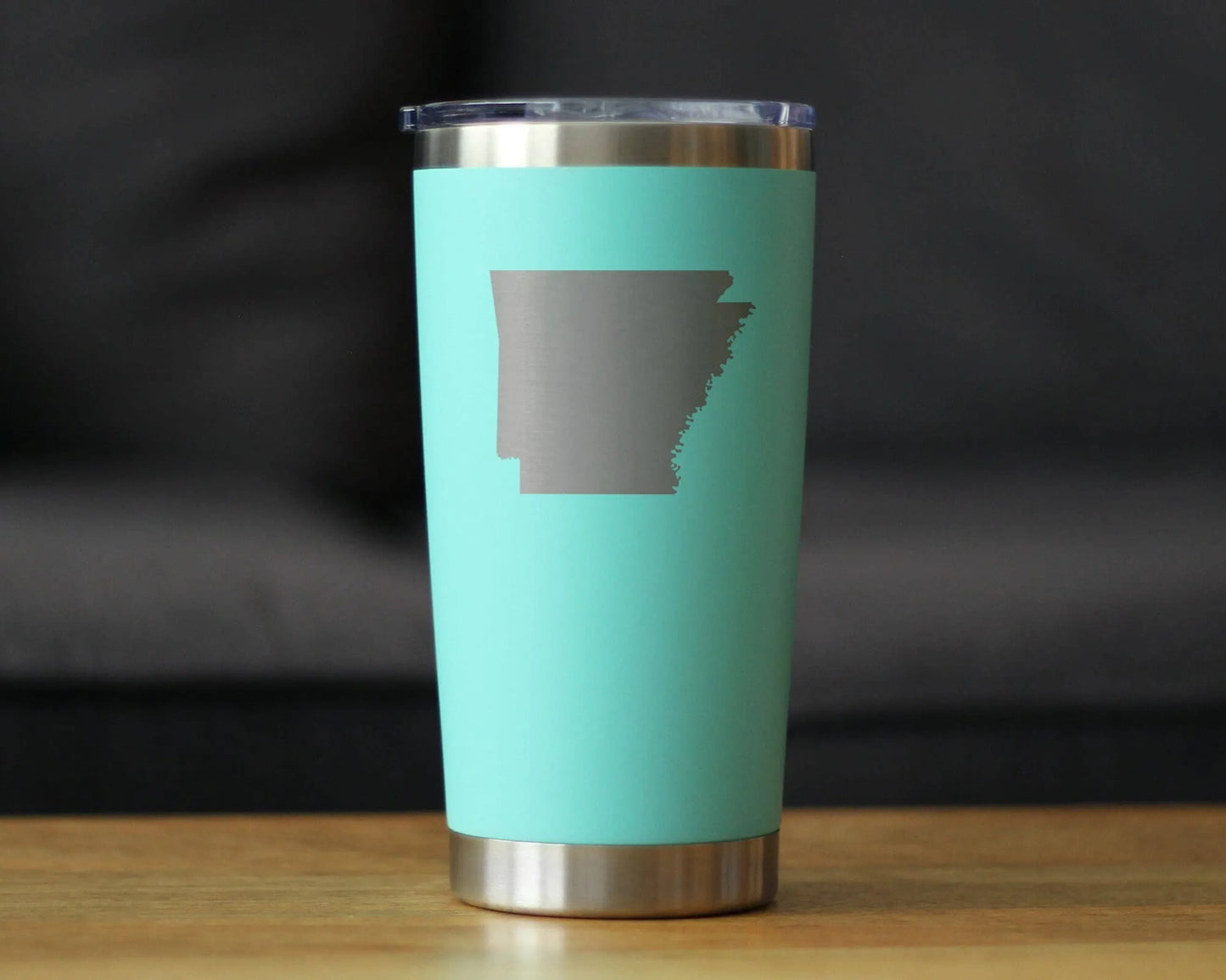 Arkansas Outline Insulated Travel Tumbler - Arkansans Gifts