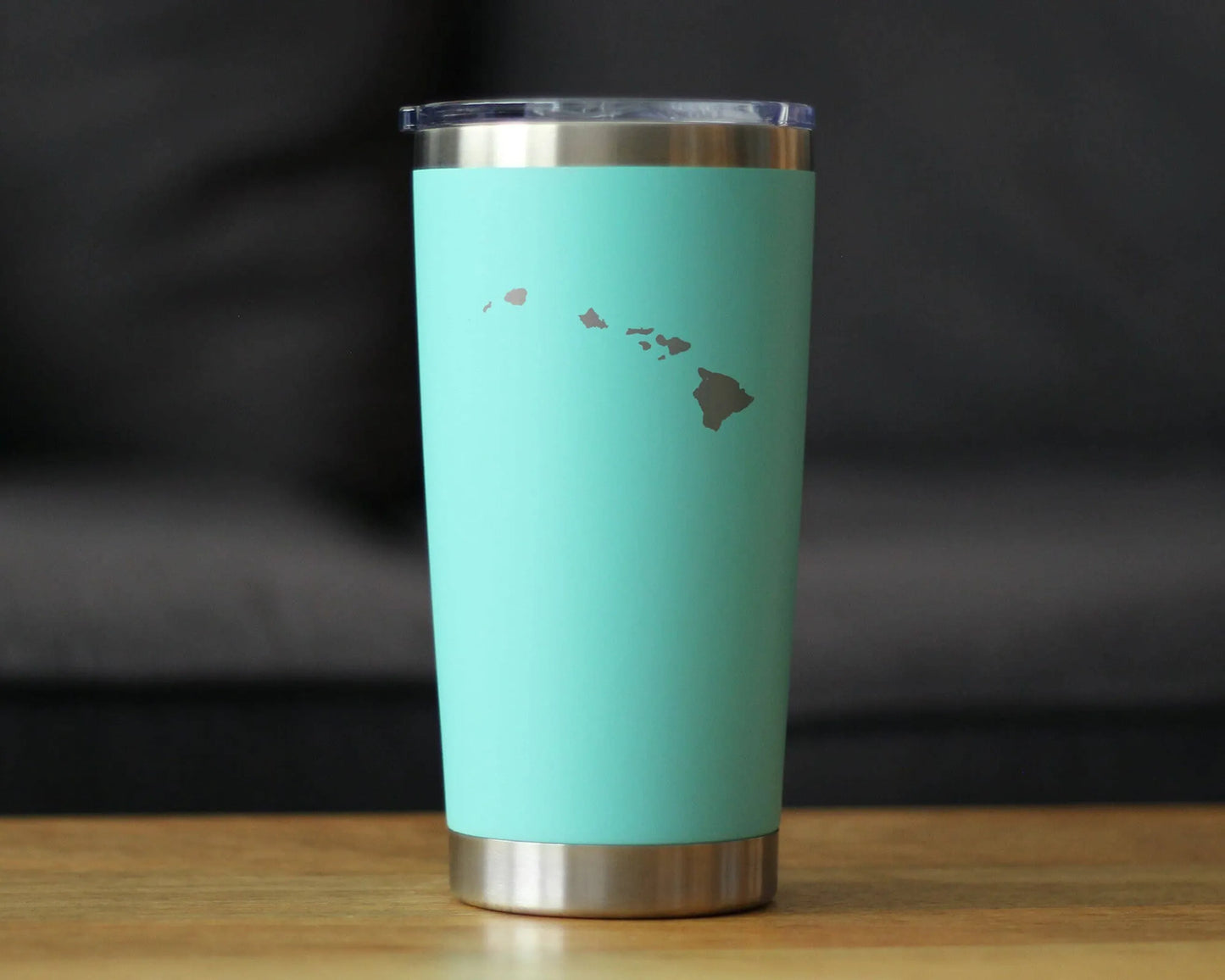 Hawaii Outline Insulated Travel Tumbler - Hawaiian Gifts