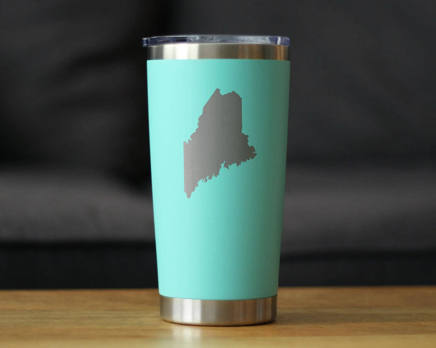 Maine Outline Insulated Travel Tumbler - Mainers Gifts