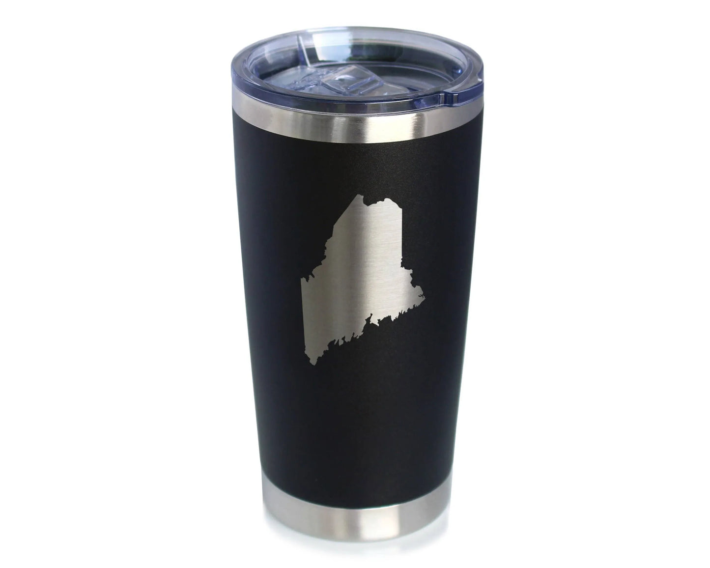 Maine Outline Insulated Travel Tumbler - Mainers Gifts