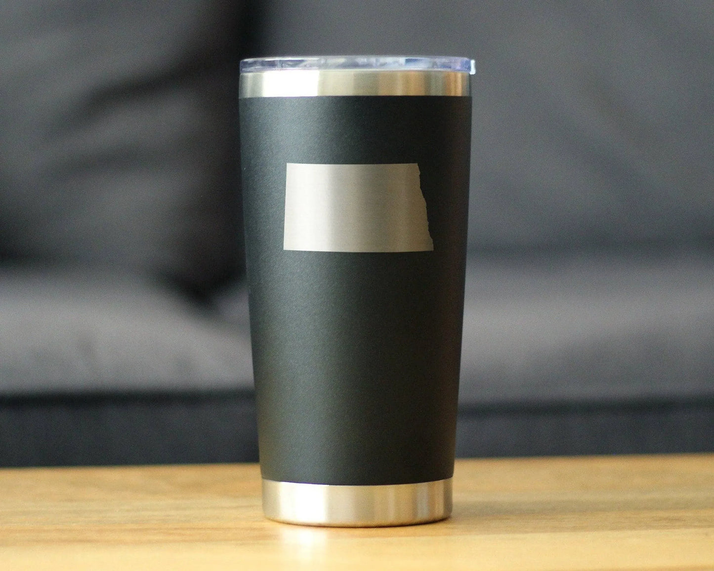 North Dakota Insulated Travel Tumbler - North Dakotan Gifts
