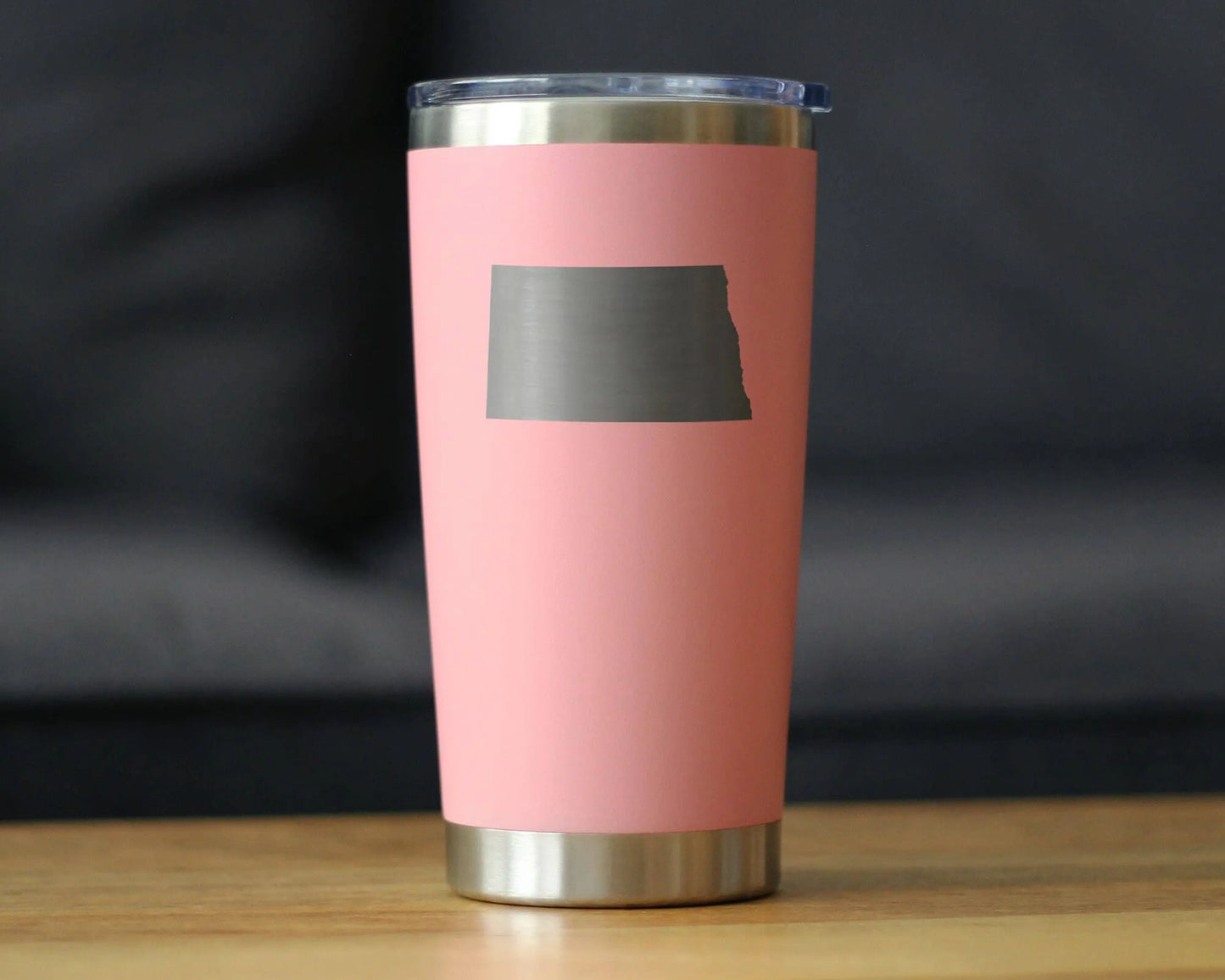 North Dakota Insulated Travel Tumbler - North Dakotan Gifts